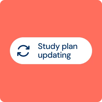 SAT study plan updating with prioritized practice tasks