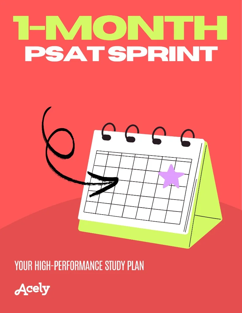 Incublia | 1-Month PSAT Sprint — Your High-Performance Study Plan